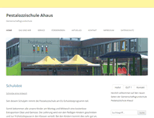 Tablet Screenshot of pestalozzischule-ahaus.de